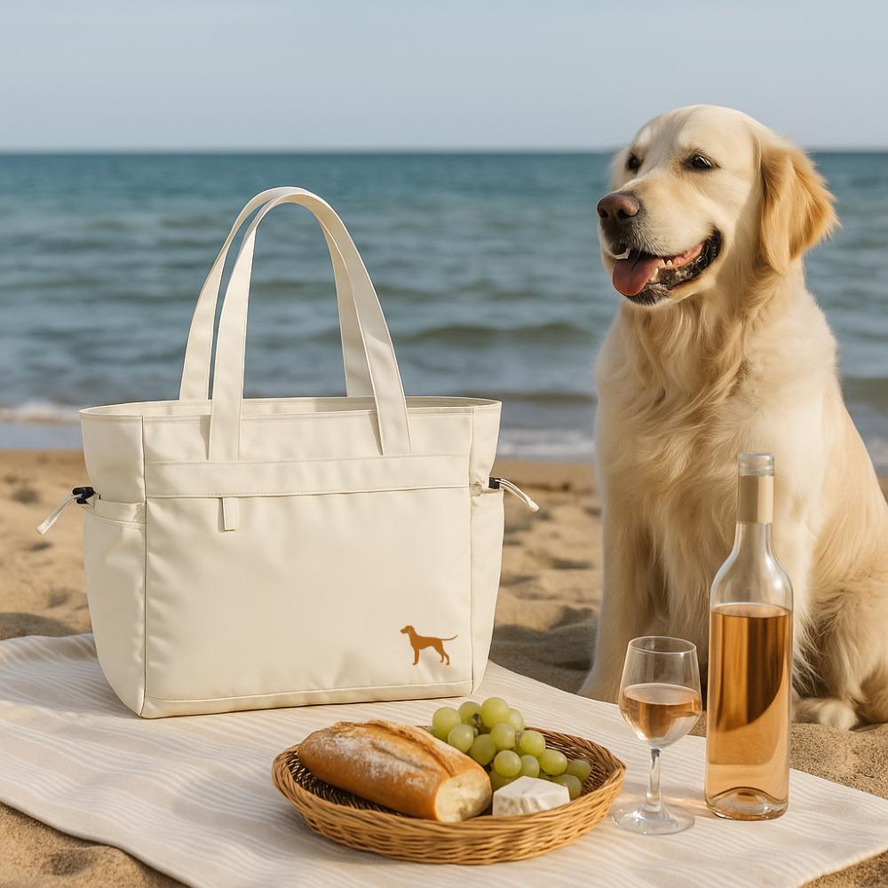 PURE PAW BAG - beige - www.Worldofdogs.store