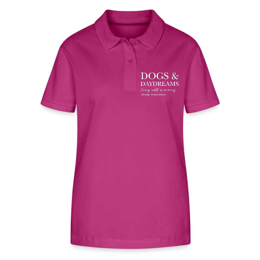 Dog and Daydream Bio-Poloshirt - Orchidee