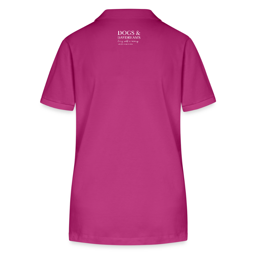 Dog and Daydream Bio-Poloshirt - Orchidee