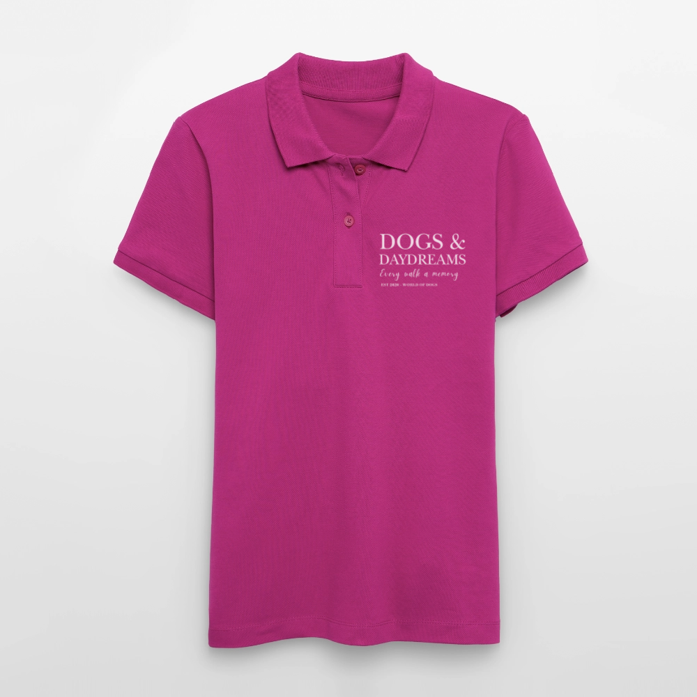 Dog and Daydream Bio-Poloshirt - Orchidee