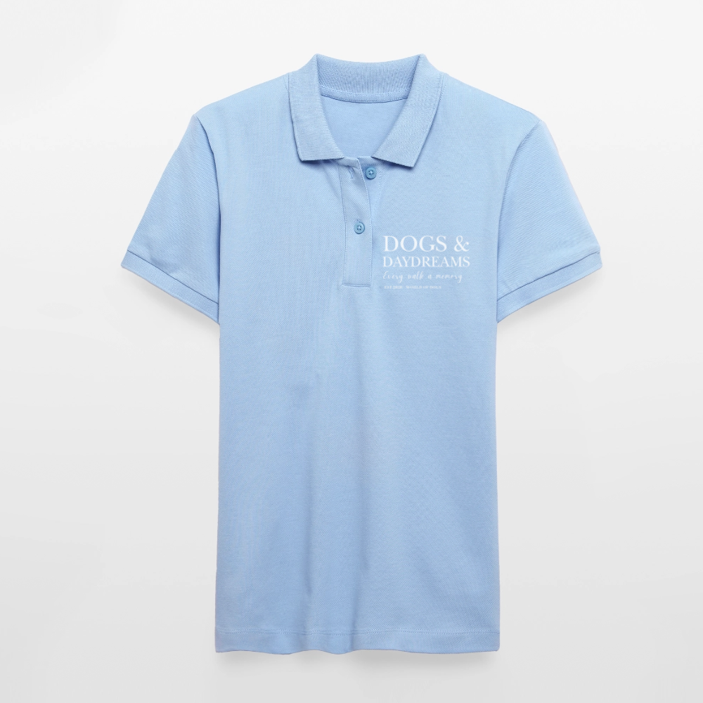 Dog and Daydream Bio-Poloshirt - sky Blue