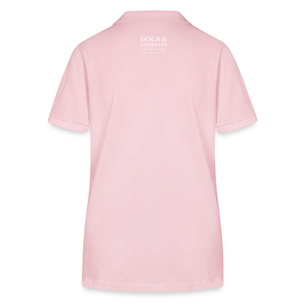 Dog and Daydream Bio-Poloshirt - Hellrosa