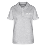Dog and Daydream Bio-Poloshirt - Grau meliert