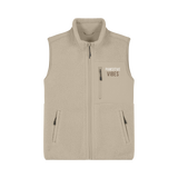 Unisex Sherpa Weste - beige