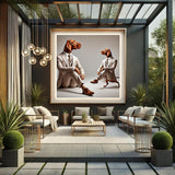 2 Vizsla modern - digitaler Download