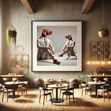 2 Vizsla modern - digitaler Download