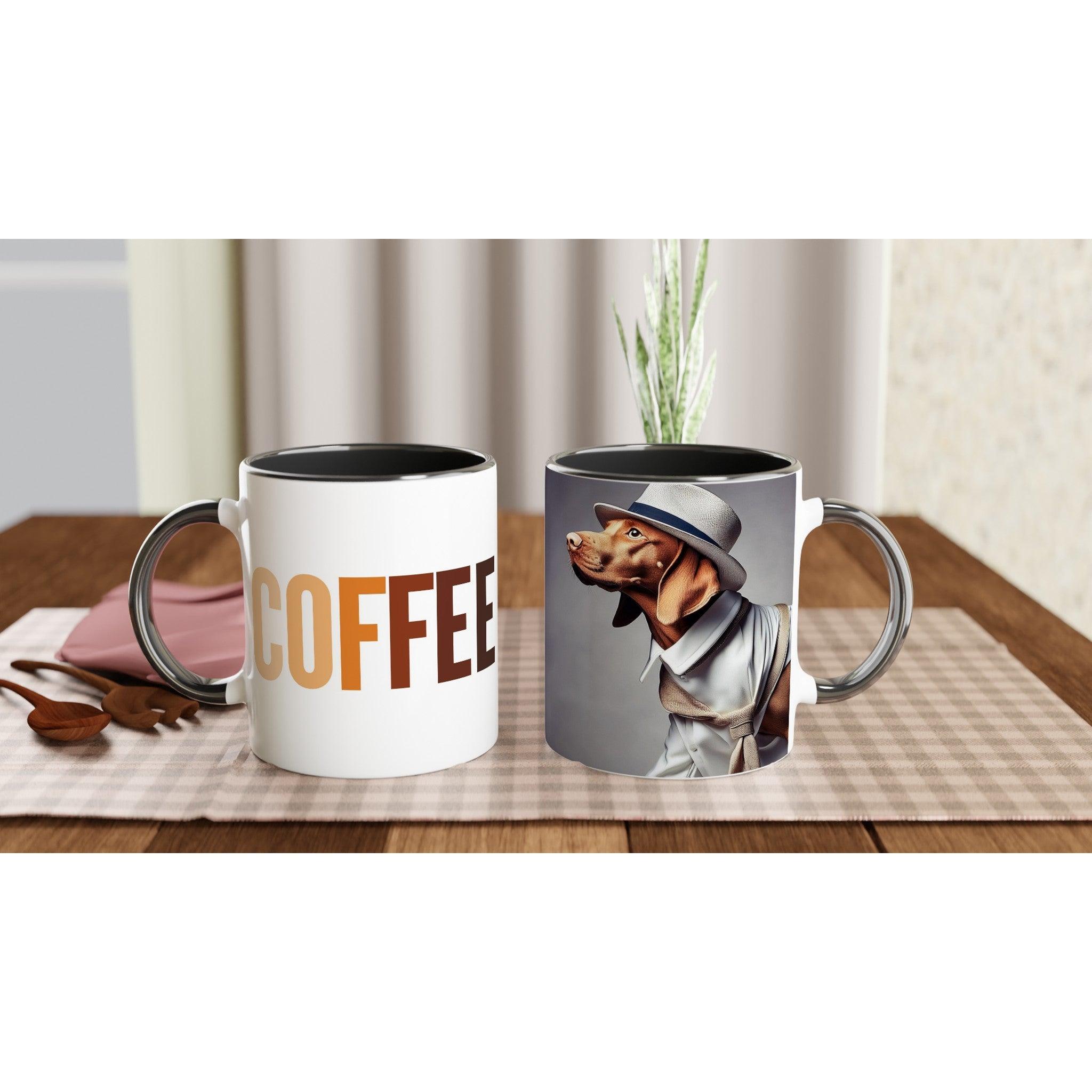 Vizsla im Anzug Tasse 325 ml - www.Worldofvizsla.com