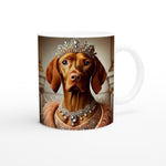 Vizsla im Barockstil Tasse 325 ml - www.Worldofvizsla.com