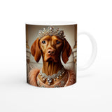 Vizsla im Barockstil Tasse 325 ml - www.Worldofvizsla.com