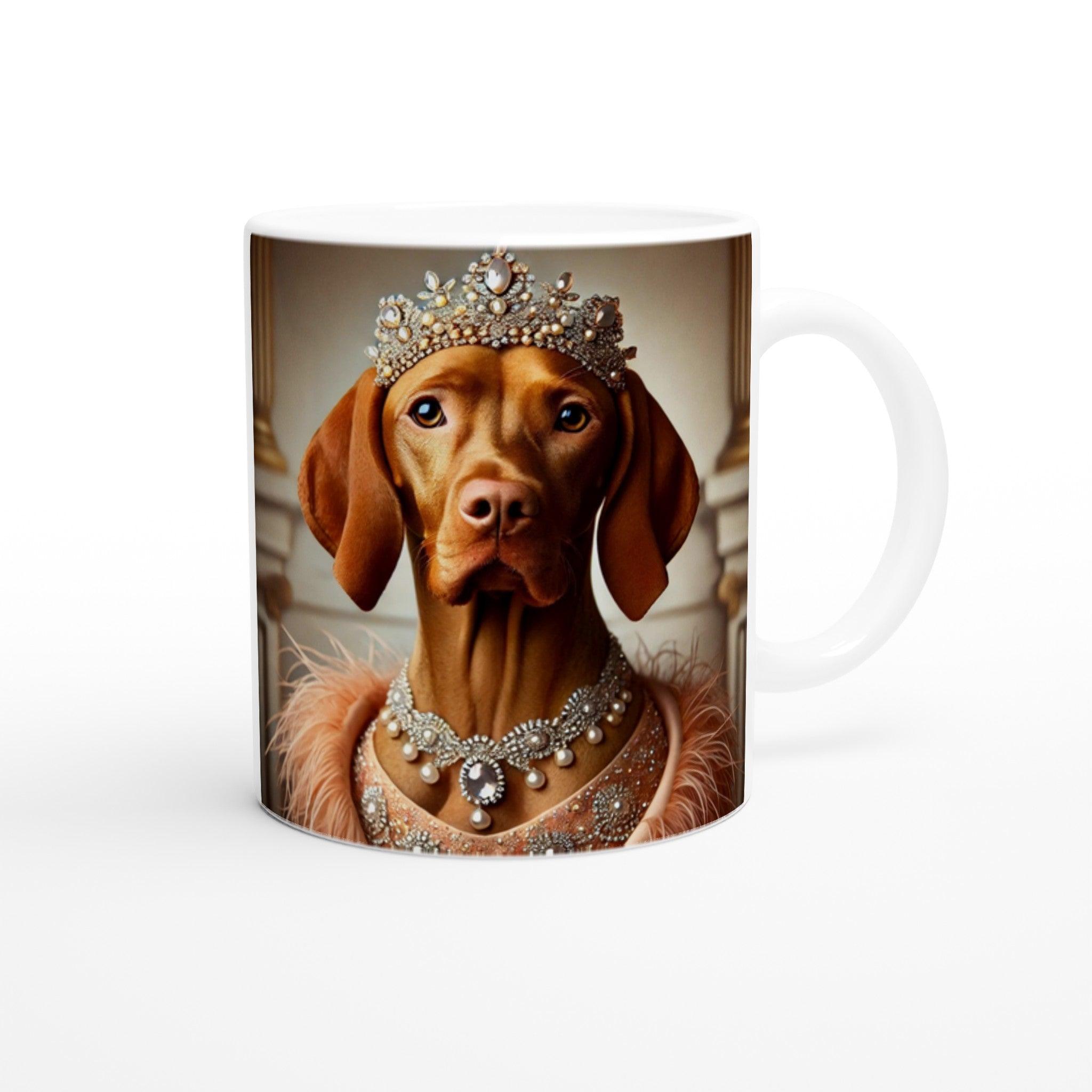 Vizsla im Barockstil Tasse 325 ml - www.Worldofvizsla.com