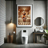Vizsla in der Sauna - digitaler Download