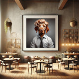Vizsla mit Locken - digitale Datei