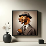 Vizsla im Anzug - digitale Datei