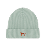 Vizsla / Hundemotiv Wintermütze -  mit Stickerei