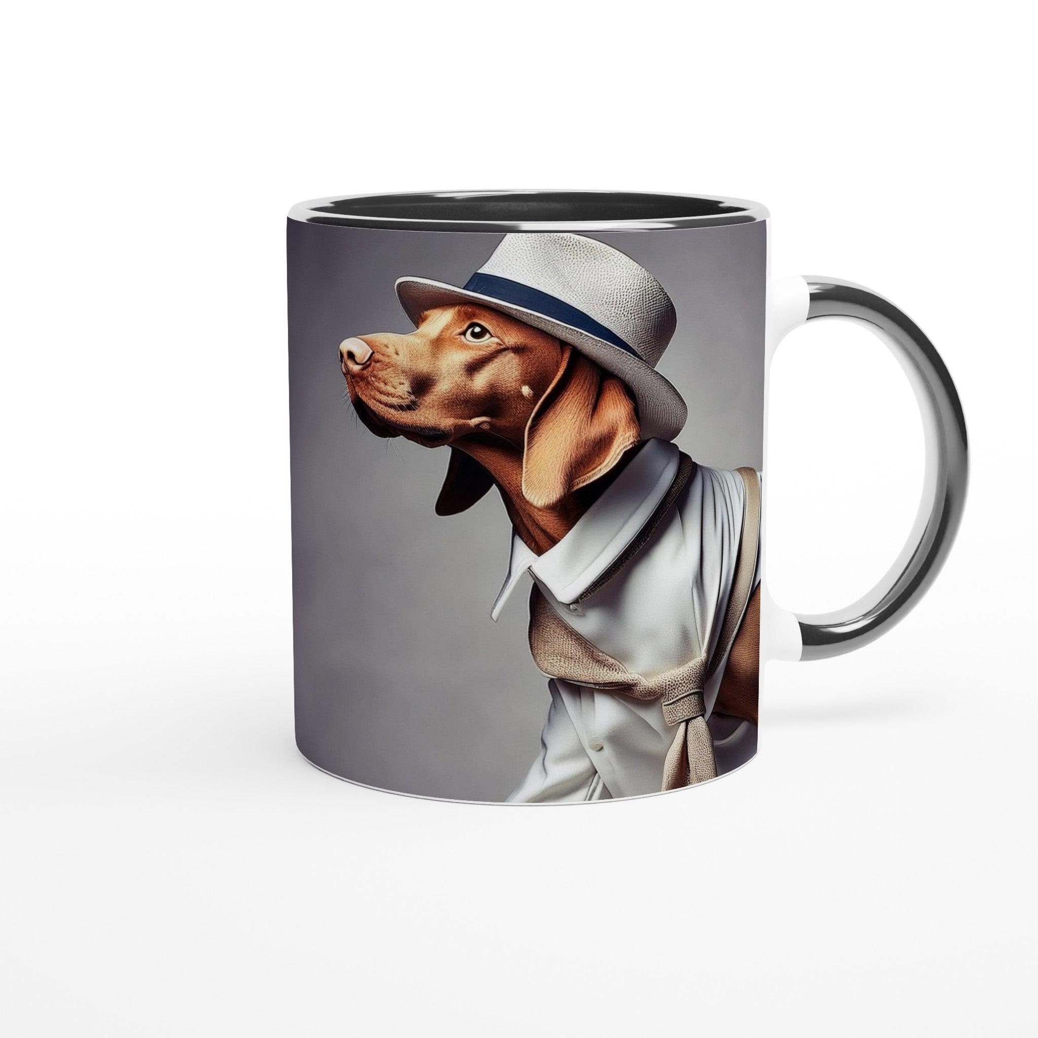 Vizsla im Anzug Tasse 325 ml - www.Worldofvizsla.com