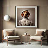 Vizsla mit flachem Hut - digitaler Download