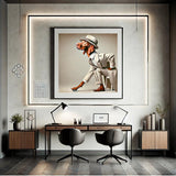 Vizsla mit Hemd und Hut - digitaler Download
