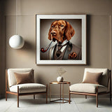 Vizsla mit Pfeife - digitaler Download