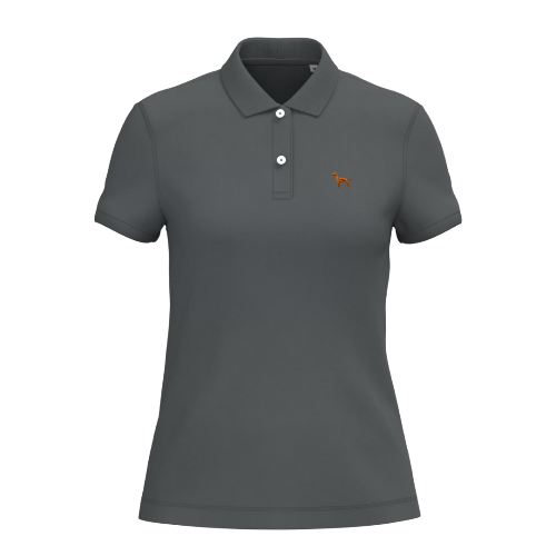 vizsla polo hemd mit stickerei
