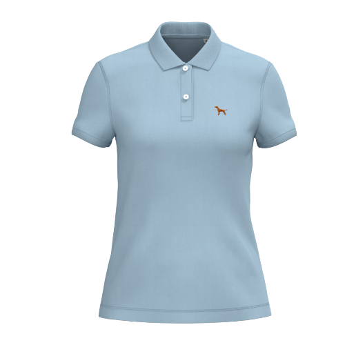 vizsla polo hemd mit stickerei
