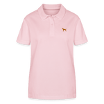 Damen Bio - Poloshirt mit Hundelogo - www.Worldofdogs.store