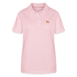 Damen Bio - Poloshirt mit Hundelogo - www.Worldofdogs.store