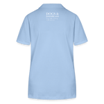 Damen Bio - Poloshirt mit Hundelogo - www.Worldofdogs.store