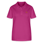 Damen Bio - Poloshirt mit Hundelogo - www.Worldofdogs.store