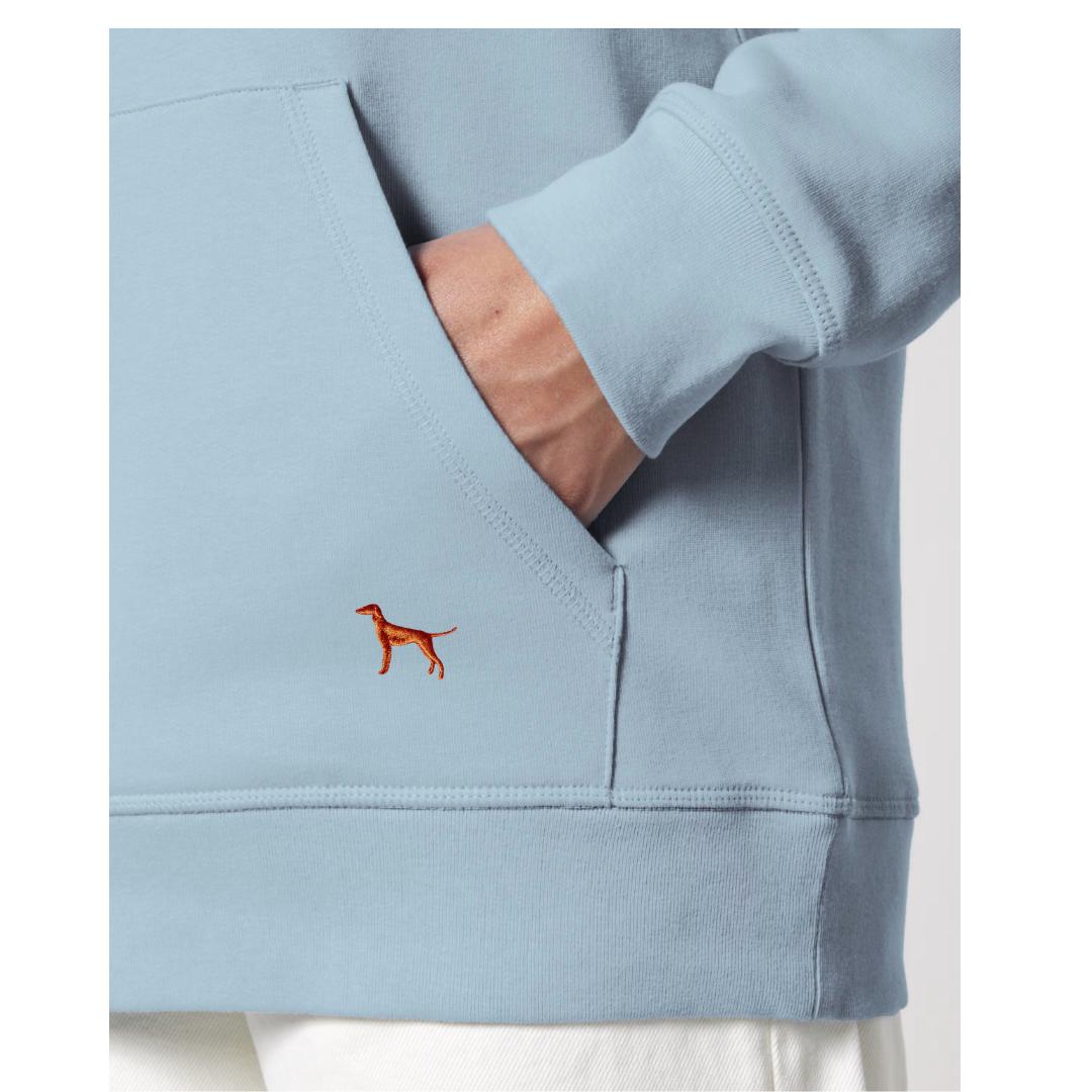 Damen COSYDOG Hoodie - Hellblau - www.Worldofdogs.store