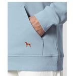 Damen COSYDOG Hoodie - Hellblau - www.Worldofdogs.store