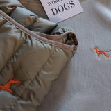 Damen Steppweste mit Jagdhunde / Vizsla Stickerei - www.Worldofdogs.store