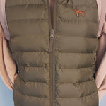 Damen Steppweste mit Jagdhunde / Vizsla Stickerei - www.Worldofdogs.store