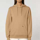 Damen Vizsla Hoodie - Latte - www.Worldofdogs.store