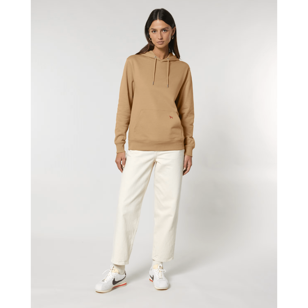 Damen Vizsla Hoodie - Latte - www.Worldofdogs.store