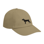 Deutsch Drahthaar Kappe schwarz - personalisierbar mit Hundenamen - www.Worldofdogs.store
