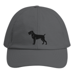 Deutsch Drahthaar Kappe schwarz - personalisierbar mit Hundenamen - www.Worldofdogs.store