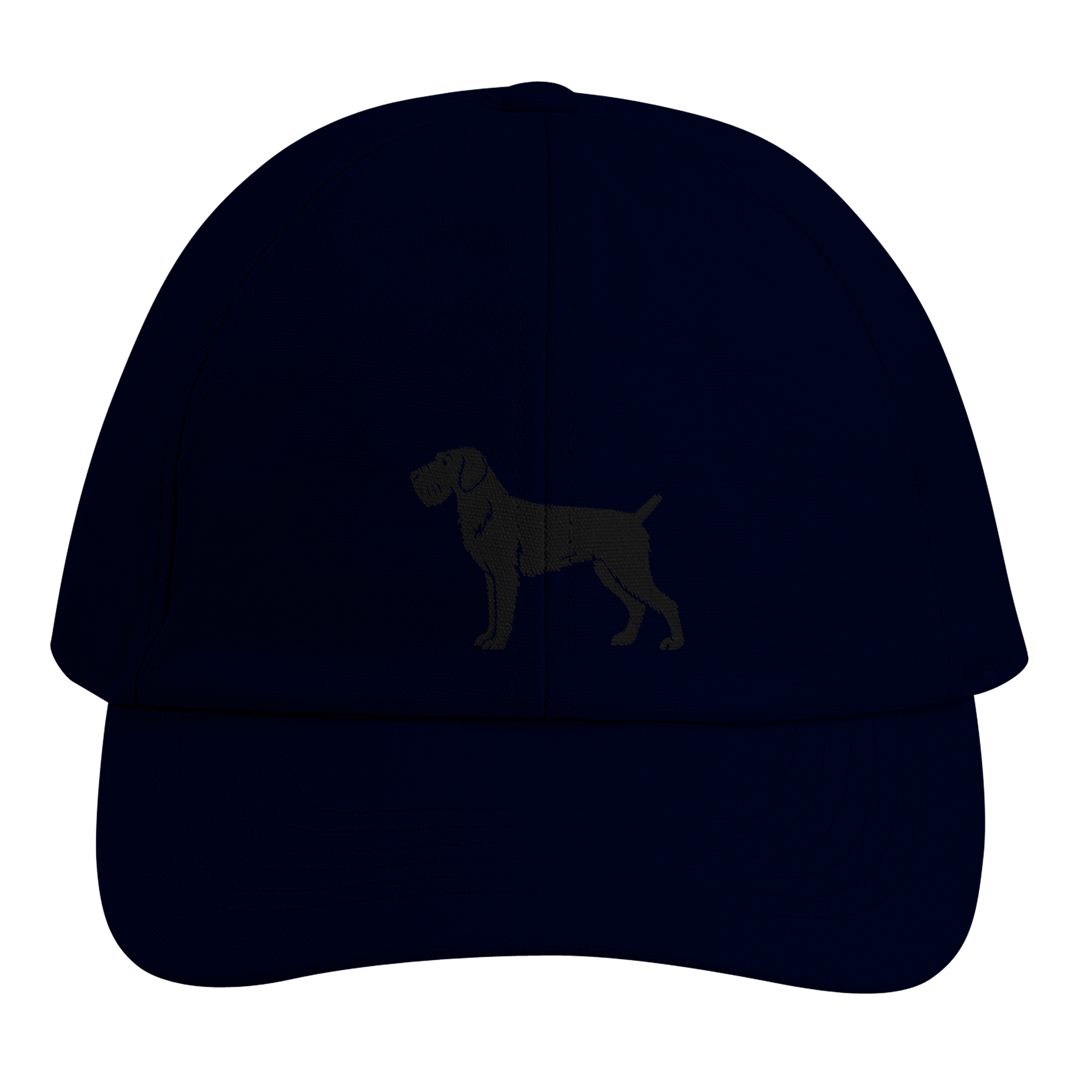 Deutsch Drahthaar Kappe schwarz - personalisierbar mit Hundenamen - www.Worldofdogs.store