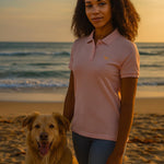 DOGS & APEROL POLO SHIRT - rosa - www.Worldofdogs.store