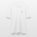 HERREN POLO SHIRT mit Dackellogo - 100 % Bio Baumwolle - www.Worldofdogs.store
