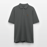 HERREN POLO SHIRT mit Dackellogo - 100 % Bio Baumwolle - www.Worldofdogs.store