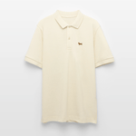 HERREN POLO SHIRT mit Dackellogo - 100 % Bio Baumwolle - www.Worldofdogs.store