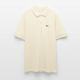 HERREN POLO SHIRT mit Dackellogo - 100 % Bio Baumwolle - www.Worldofdogs.store