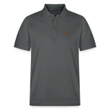 HERREN POLO SHIRT mit Dackellogo - 100 % Bio Baumwolle - www.Worldofdogs.store