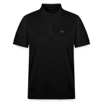 HERREN POLO SHIRT mit Dackellogo - 100 % Bio Baumwolle - www.Worldofdogs.store