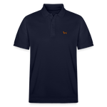 HERREN POLO SHIRT mit Dackellogo - 100 % Bio Baumwolle - www.Worldofdogs.store