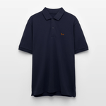 HERREN POLO SHIRT mit Dackellogo - 100 % Bio Baumwolle - www.Worldofdogs.store