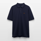 HERREN POLO SHIRT mit Dackellogo - 100 % Bio Baumwolle - www.Worldofdogs.store