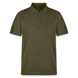 HERREN POLO SHIRT mit Dackellogo - 100 % Bio Baumwolle - www.Worldofdogs.store