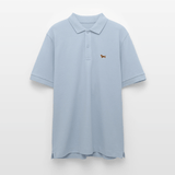 HERREN POLO SHIRT mit Dackellogo - 100 % Bio Baumwolle - www.Worldofdogs.store