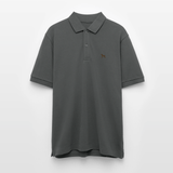 HERREN POLO SHIRT mit Kurzhaarlogo - 100 % Bio Baumwolle - www.Worldofdogs.store